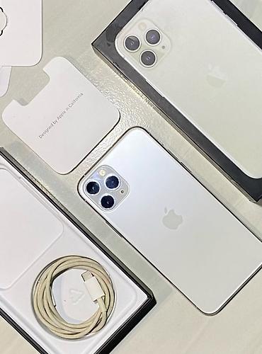 iphone 11 pro ekranı: IPhone 11 Pro, 256 GB, Gümüşü, Zəmanət, Kredit, Simsiz şarj — 2
