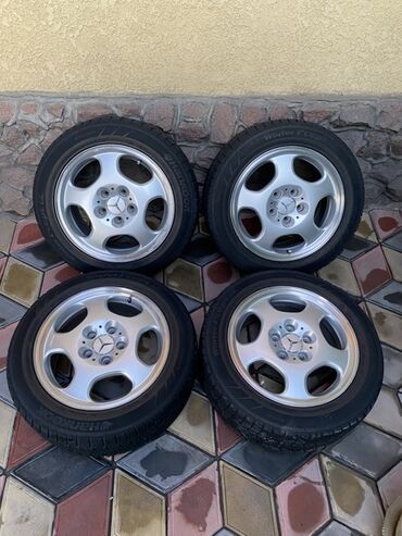 бу шины в бишкеке: Дөңгөлөктөр монтажда 215 / 55 / R 16, Комплект