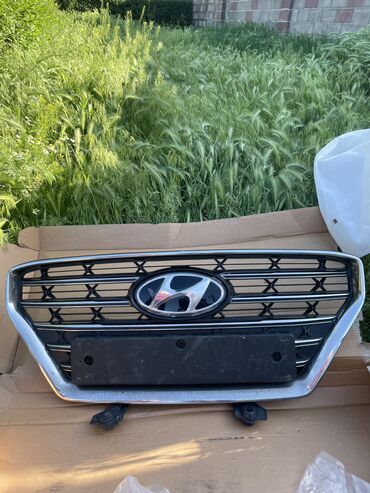 решетка радиатора: Решетка радиатора Hyundai 2018 г., Б/у, Оригинал