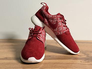 утепленные кроссовки: Кроссовки, 42.5, Nike, Б/у, цвет - Красный, Самовывоз, Платная доставка — 4