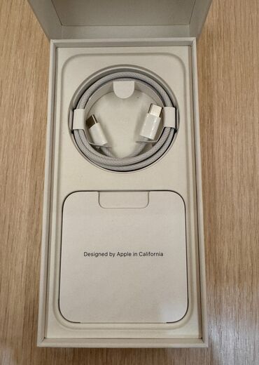 зарядные устройства для телефонов varta: Продаю оригинальный Apple  плетеный кабель type c to type c. Модель