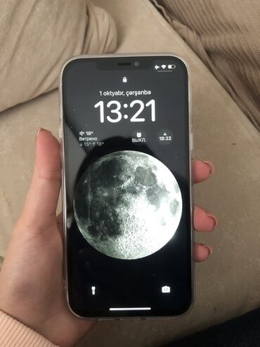 ayfon 12 barter: IPhone 12 Pro Max, 256 GB, Ağ, Face ID