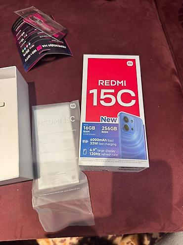 корейские телефоны: Xiaomi, 15, Б/у, 256 ГБ, цвет - Синий, 2 SIM — 1
