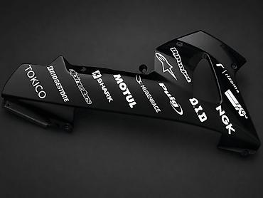 tamno zelena: Moto Racing Nalepnice Sponzora za Donje Oplate - 2841 Komplet moto — 3
