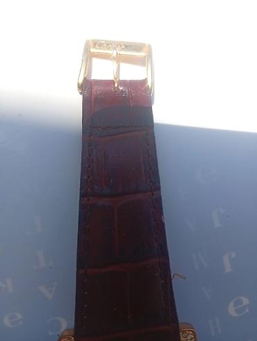barter saat: İşlənmiş, Qol saatı, Cartier, rəng - Qızılı — 3