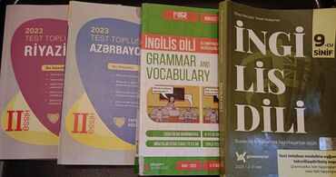 Testlər: Toplular tək-tək hər biri 6azn,ikisini alan olarsa, 10azn. İngilis