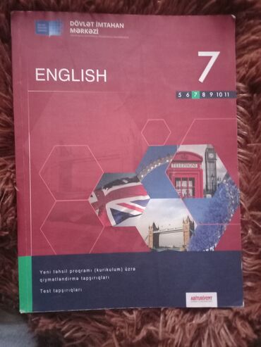 tqdk ingilis dili test toplusu pdf: Məhsul: “English 7” – DİM (Dövlət İmtahan Mərkəzi) nəşri Bəzi yerləri