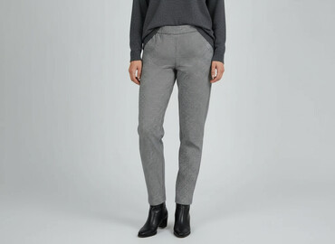 spodnie dresowe dla babci: Spodnie materiałowe damskie, rozmiar S