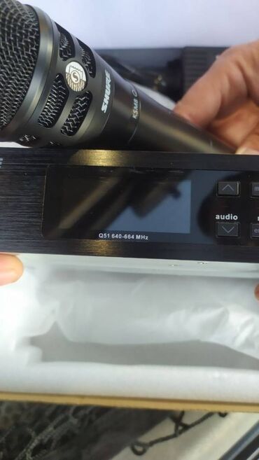 Mikrofonlar: Yeni Radio, Simsiz (Bluetooth) Mikrofon Shure, Ünvandan götürmə — 9