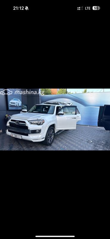 тайота нова: Toyota 4Runner: 2019 г., 4 л, Автомат, Бензин, Внедорожник
