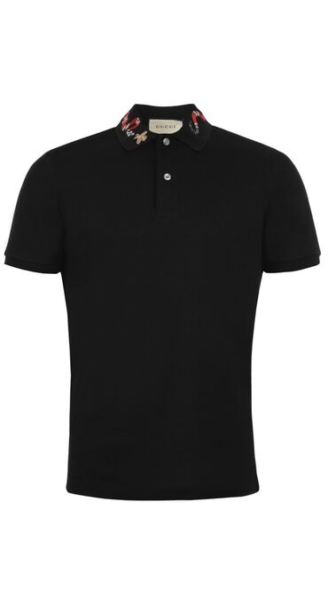 сүннөт кийимдер: Эркектердин футболкасы, XL (EU 42), Gucci, Колдонулган, түсү - Кара, Өзү алып кетүү, Акылуу жеткирүү