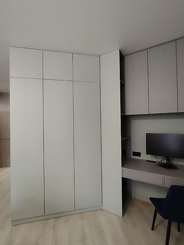 silver kitchen: Комплект офисной мебели, Новый, Шкаф, цвет - Серый — 3