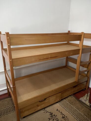 двухъярусные кровати из дерева: Двухъярусная Кровать, Б/у