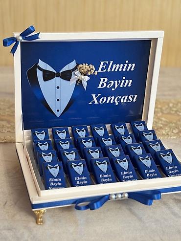 8 mart hədiyəsi: 💍 Nişan konfet xonçaları hazırlanır! 🍬✨ Xüsusi gününüz üçün zövqlə və — 5