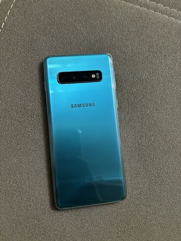 irşad telecom samsung s10: Samsung Galaxy S10, 128 GB, rəng - Göy, Barmaq izi, İki sim kartlı, Face ID