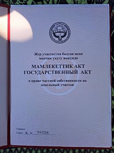 земельные участки токмок: 120 соток, Для бизнеса, Красная книга — 6