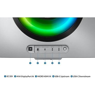 Мониторы: Монитор, Samsung, Б/у, OLED, 34" - 35" — 3