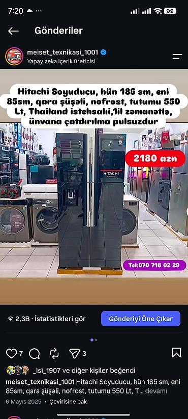 freezer aparat: Yeni Soyuducu Satılır — 4