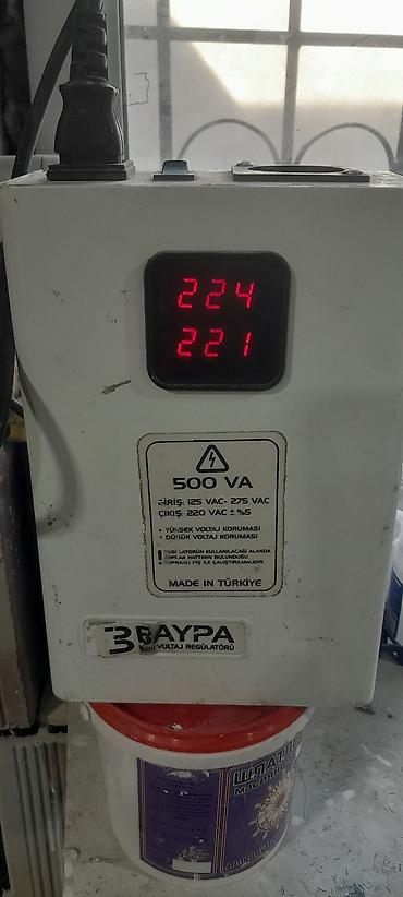 BAYPA avtomatik voltaj regulyatoru - Güc: 500 VA - Giriş gərginliyi lalafo.az -da BAYPA avtomatik voltaj regulyatoru - Güc: 500 VA - Giriş gərginliyi