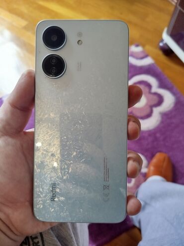 telfon kabroları: Redmi 13C, 256 GB, rəng - Ağ, Sensor