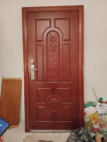 Metall karkaslı, ağac teksturalı giriş qapısı - Material: polad lalafo.az -da Metall karkaslı, ağac teksturalı giriş qapısı - Material: polad