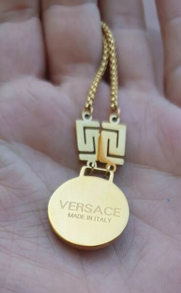 Ogrlice: Ogrlica sa priveskom, Versace, Materijal: Zlato — 3