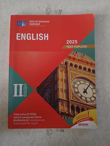 Testlər: İngilis dili Testlər 11-ci sinif, DİM, 1-ci hissə — 3