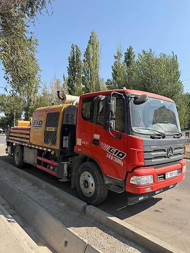 промышленные полы: Услуга: Автобетононасос (стационарный насос на шасси) для прокачки — 3
