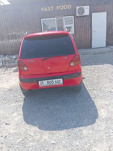 авто завот: Daewoo Matiz: 1998 г., 0.8 л, Механика, Бензин, Седан