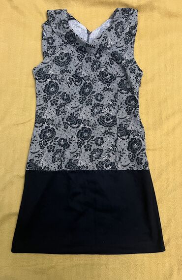 платье венсдей бишкек: Вечернее платье, Короткая модель, Хлопок, Без рукавов, S (EU 36)