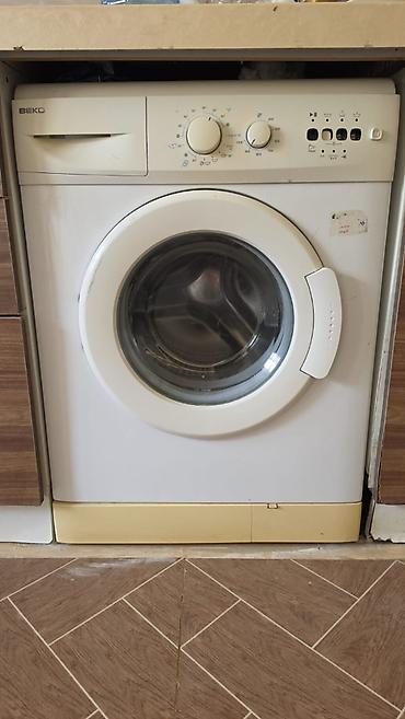 tikis masini satilir: Paltaryuyan maşın Beko, 6 kq, İşlənmiş, Avtomat, Qurutma var, Kredit yoxdur, Ünvandan götürmə — 1