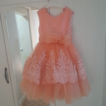 вечернее платье персикового цвета: Детское платье, Новый