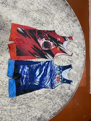 Рашгарды: Рашгард, С принтом, Made in KG, M — 2