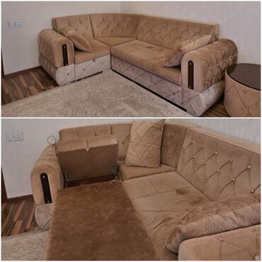 Yataq otağı dəstləri: Künc divan, İşlənmiş, Açılan, Bazalı, Parça, Çatdırılma yoxdur