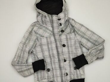 levis t shirty szare: Windbreaker jacket, L (EU 40), condition - Good