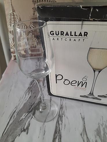 часы монако: Набор бокалов для шампанского GÜRALLAR Artcraft Poem - Формат: 6 — 2