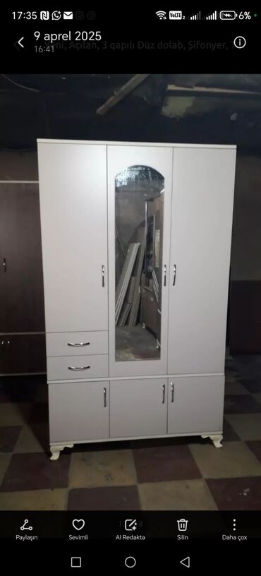 Dolablar: Yeni, Açılan, 3 qapılı Düz dolab, Şifonyer, Rusiya — 11