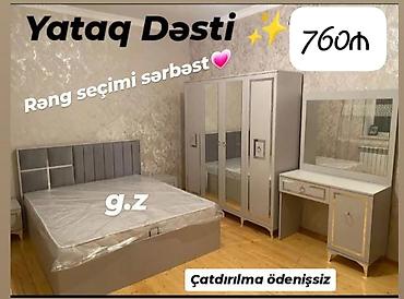 yataq matras: *Yataq Dəsti 💫760Azn* *✔️Material:Rusiya İstehsalı Laminat 18/lik — 1