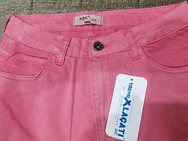 paraşut şalvar: Təzə yay jeans, materialı çox yumşaqdır. Ölcu 28. Son qiymət 25 manat — 2
