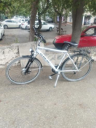 Şəhər/trekking tipli velosiped – La Strada Comfort - Rəng: gümüşü -