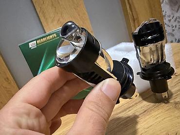 Lampalar: Cütü 45 m Lupalı Led H4, tam qanuni cəriməsi yoxdur, yenidir, düz xətt -da lalafo.az — 3 Lampalar: Cütü 45 m Lupalı Led H4, tam qanuni cəriməsi yoxdur, yenidir, düz xətt — 3