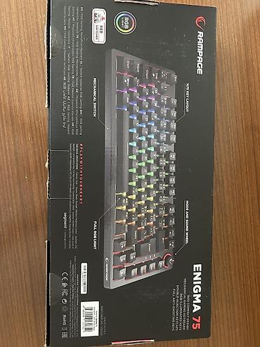 hard disk 3 tb: Rampage Enigma 75 mexaniki oyun klaviaturası - 75% kompakt dizayn, 83 — 3