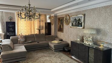снять квартиру в заре: 3 бөлмө, 123 кв. м, Элитка, 3 кабат, Евроремонт