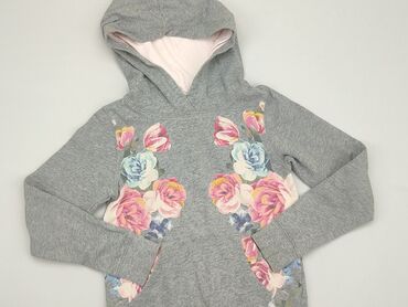 sukienka w kwiaty na komunie: Sweatshirt, H&M, 10 years, 134-140 cm, condition - Fair