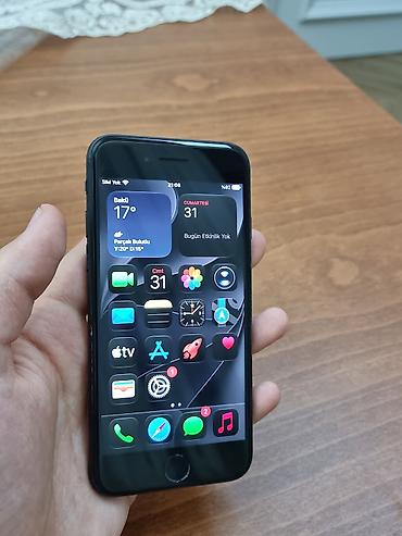 iphone oğuz: IPhone SE 2020, Qara, Barmaq izi — 2