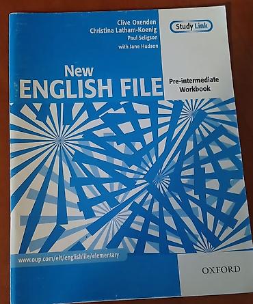 Məhsul: New English File – Pre-intermediate Workbook (Study Link) lalafo.az -da Məhsul: New English File – Pre-intermediate Workbook (Study Link)