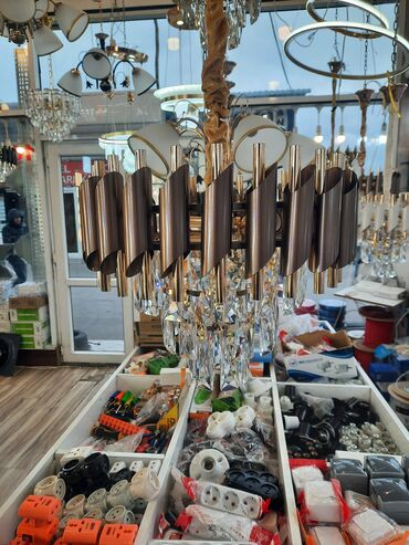 Çilçıraqlar: Çılçıraq, 3 lampa, Metal — 8