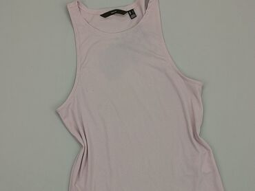 beżowa bluzki z dekoltem w serek: Blouse, Vero Moda, L (EU 40), condition - Fair