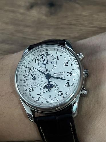 Кол сааттар: Продаю оригинальные швейцарские часы Longines Master Collection Chrono — 8