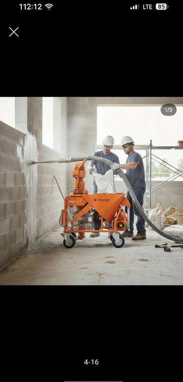 Аппараты для штукатурки и шпаклевки: Штукатурная станция, Новый, В наличии — 7